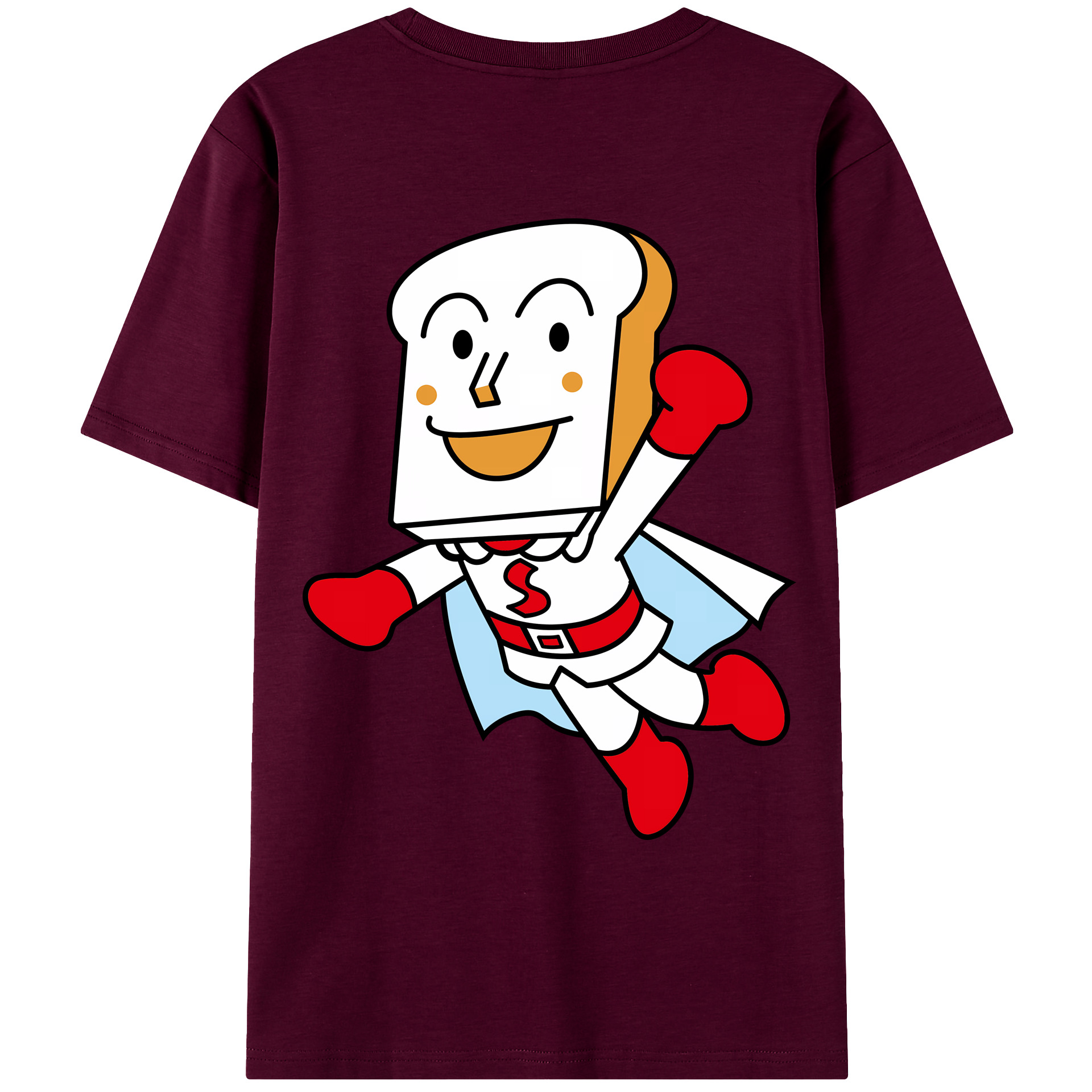 （画像用） アンパンマン Anpanman レディース半袖Tシャツ(バックプリント)